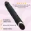 Thumbnail: Bato Plus Veined Thrusting & Vibrating Rabbit Machine - Black