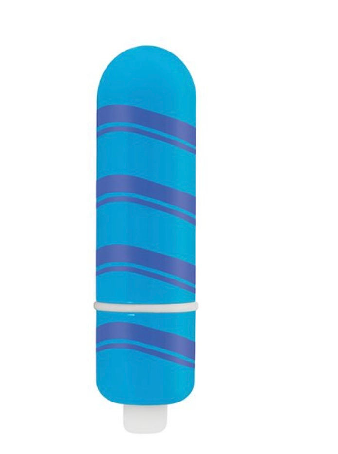 Thumbnail: Rock Candy Fun Size Candy Stick - Blue