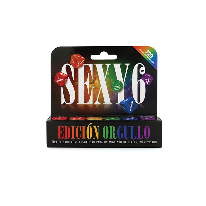 Sexy 6 Dice Game Pride Edition - Spanish Version