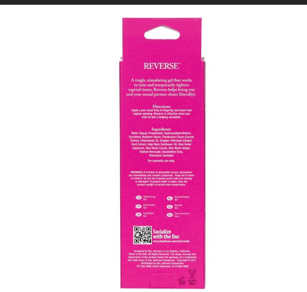 Thumbnail: Reverse Vaginal Tightening Cream for Women - 2 oz Tube