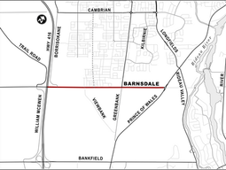 Barnsdale Road Environmental Assessment Study | Tuesday, June 23 until Friday, July 10, 2026