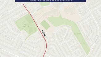 June 3 Road Resurfacing on Fable St from Jockvale to Larkin