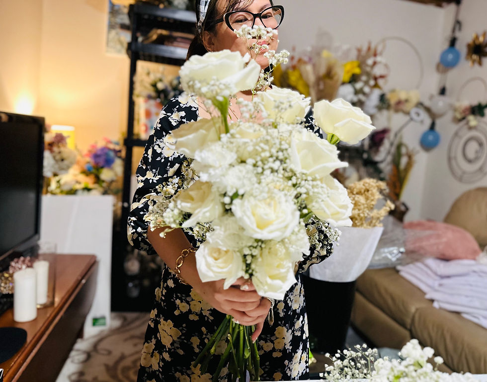 Thumbnail: Fresh flowers Bridal Bouquet 