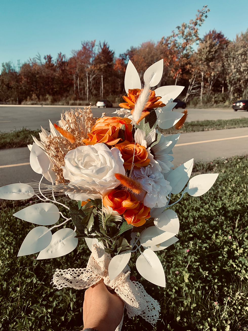 Thumbnail: Fresh flowers Bridal Bouquet 