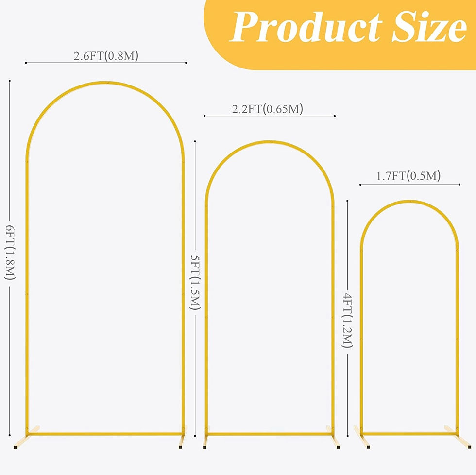 Thumbnail: Gold Metal Arch Set