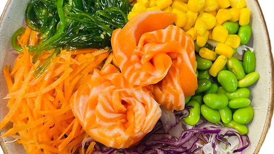 Fresh Salmon Poke Bowl