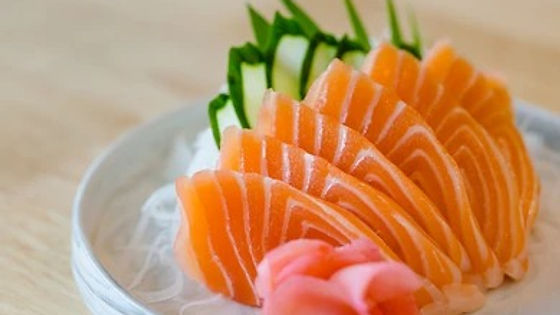 Salmon Sashimi