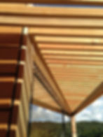 Tower House Garden Room brise soleil detail