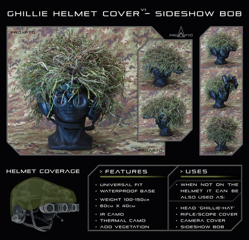 Ghillie Helmet Cover V1 | ProApto