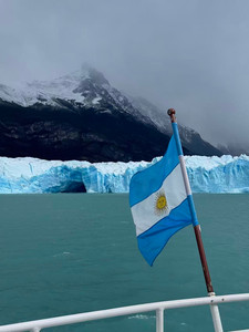 Le Perito Moreno en bateau