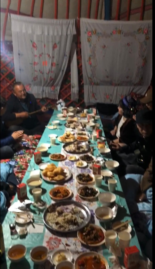 diner Kazakh en Chine