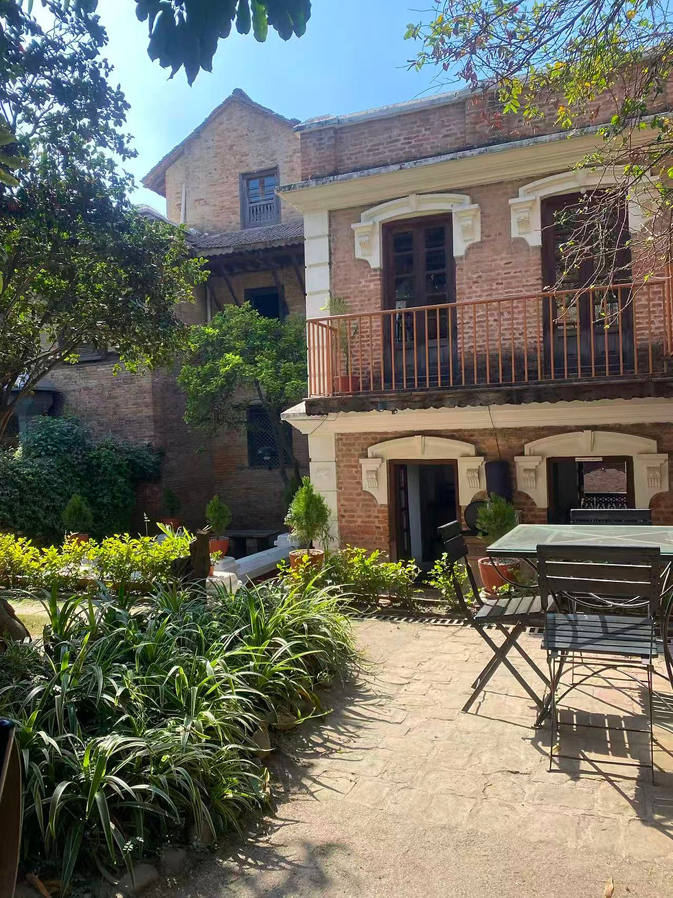 Yala garden café Katmandou