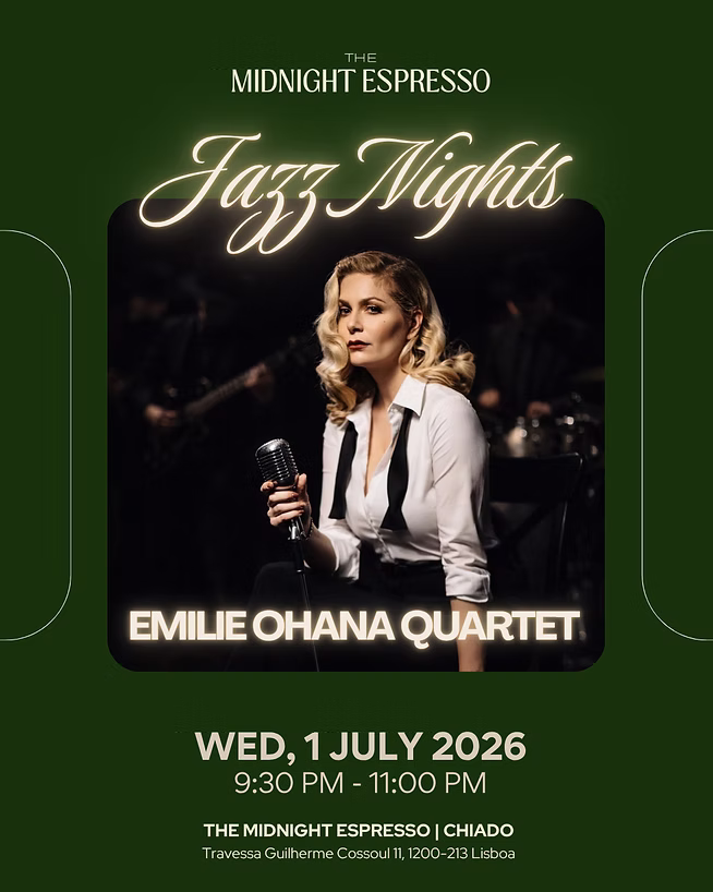 Emilie Ohanna en concert à Lisbonne