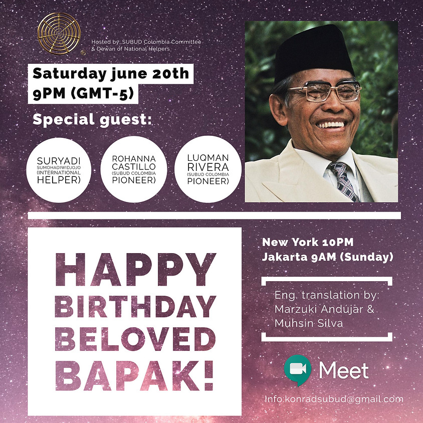 Happy Birthday Bapak