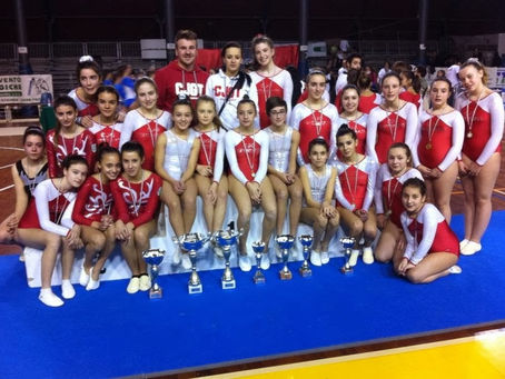 GINNASTICA ARTISTICA:Spoleto GPT 1° Livello....CJGT piglia tutto!!!
