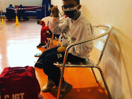 RINALDI NICOLO' BRONZO ALLA 1° PROVA INDIVIDUALE SILVER LA