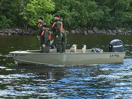 Game Wardens Visit Keoka