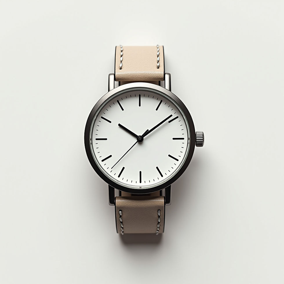 Relógio Casual Minimalista