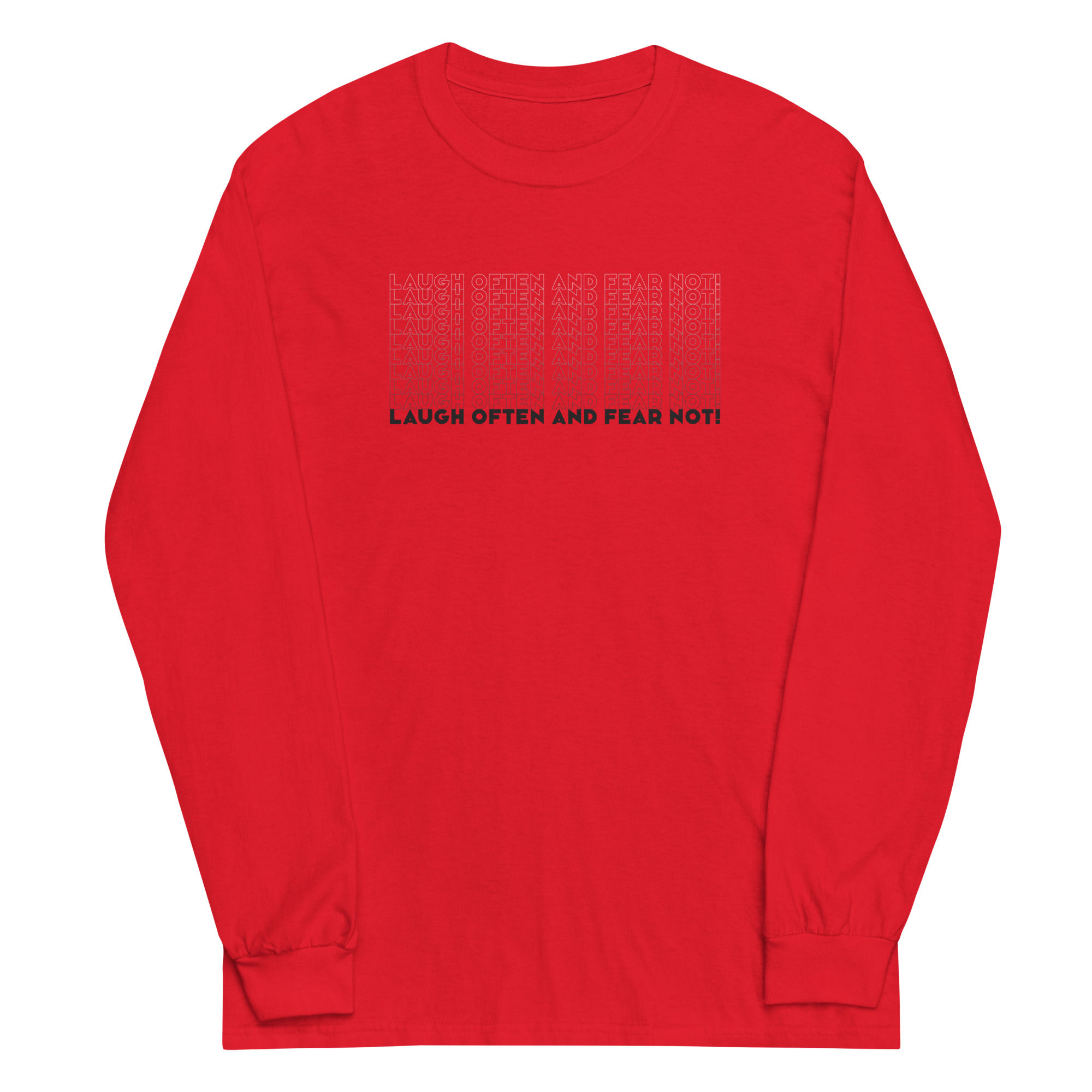 LOAFN 10x | Unisex Long Sleeve Shirt | Red