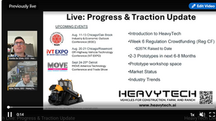 HeavyTech Hosts Live Update Webinar on LinkedIn: Progress, Traction, and What’s Ahead