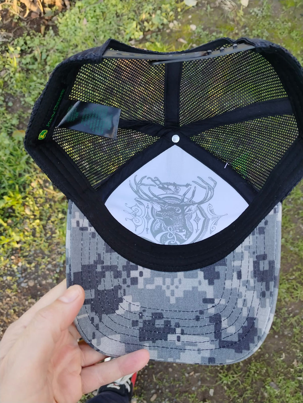 Miniatura: Jockey John Deere Camo Negro Gris