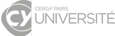 Logotipo oficial da Universidade Cergy Paris