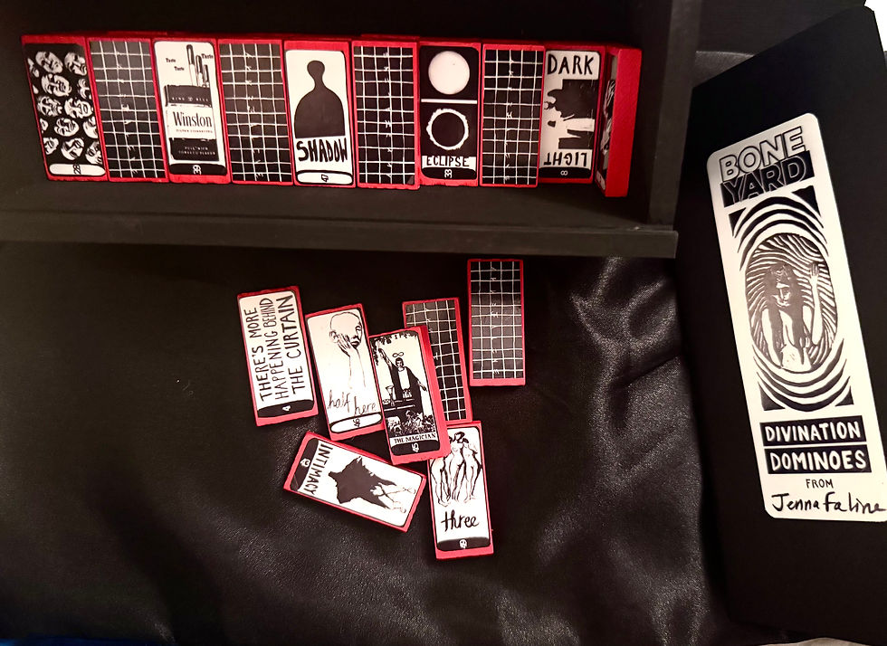 Thumbnail: BONEYARD Divination Dominoes -  Images 1st Edition