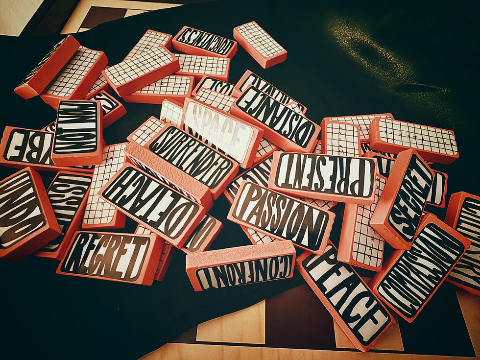 Thumbnail: BONEYARD Divination Dominoes - Words 1st Edition