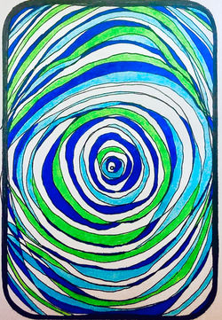 I've Never Seen Dark Blue Eyes Like Yours Before