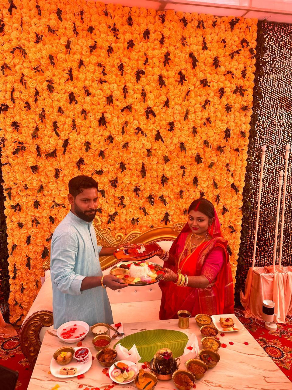 capture moments at palli bangla resort in  kolkata for wedding celibration