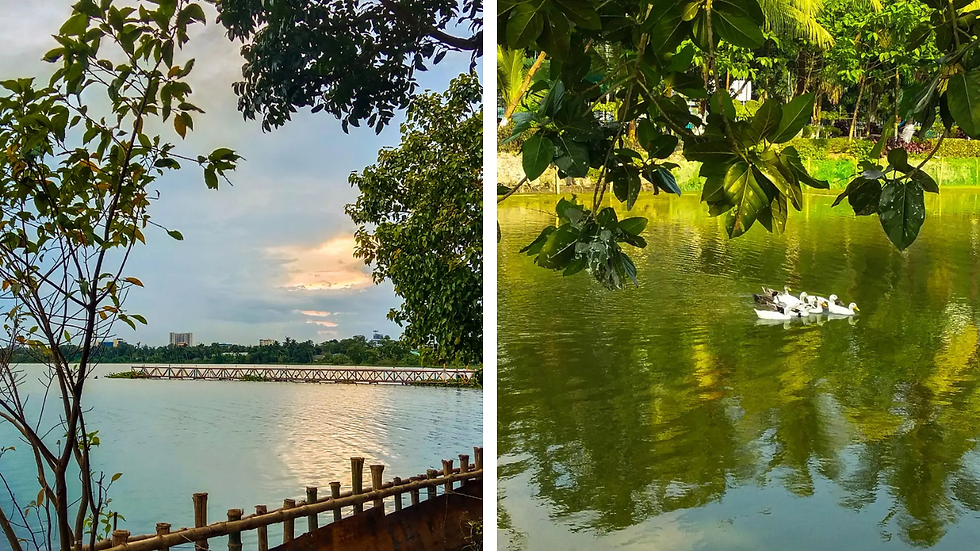 Kolkata Lakes Location