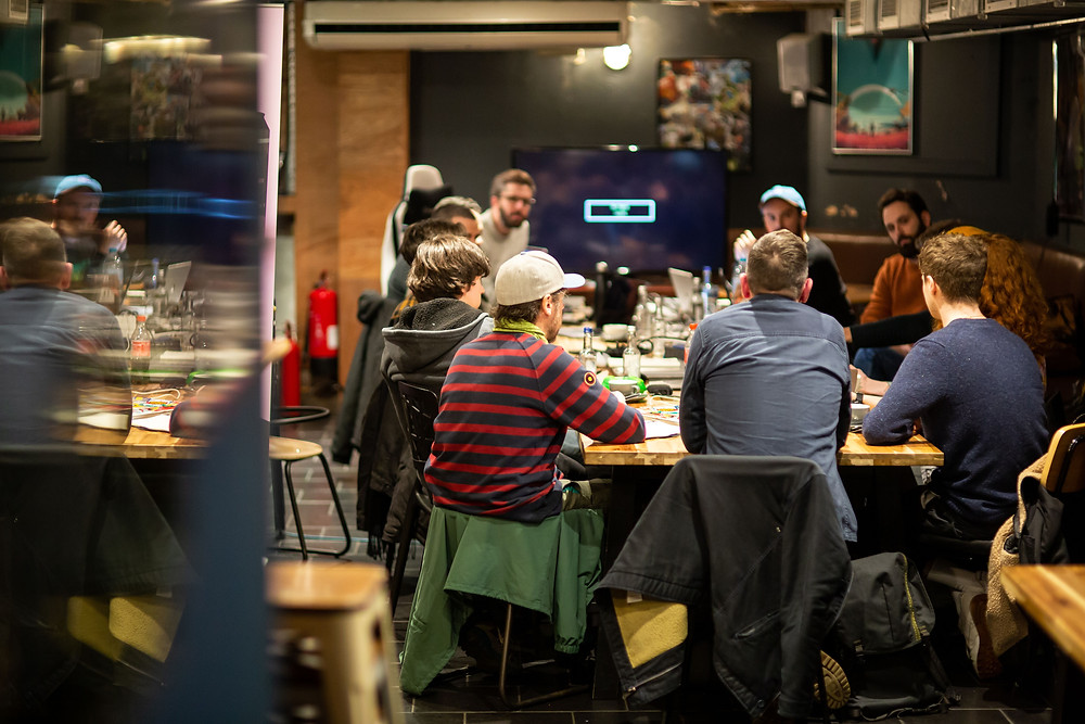 One of our recent team meetings.