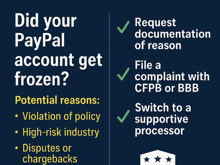 What to Do If Your Account Gets Frozen