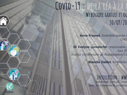 REPLAY CONFÉRENCE : Covid19 : De la réa à la maison
