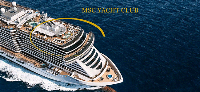 Proa MSC Yacht Club