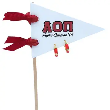 Thumbnail: Sorority Huggie Hoops Earrings