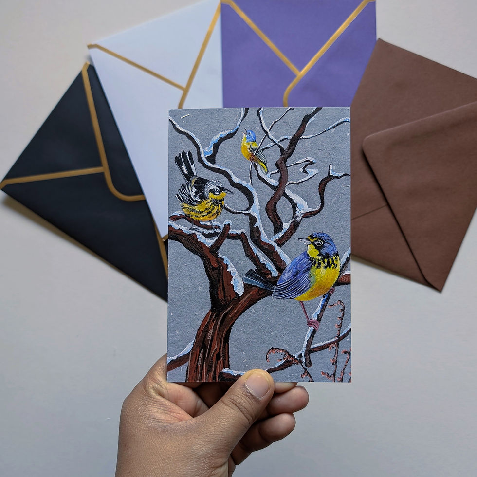 Thumbnail: Taiga Biome Greeting Card Set