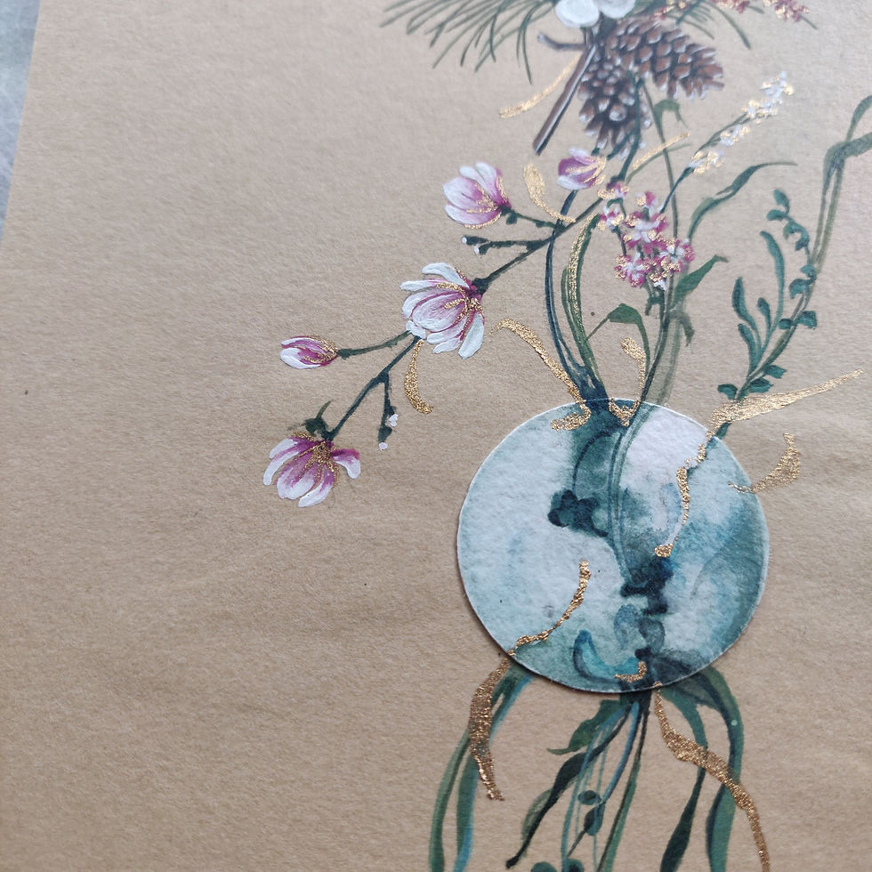 Thumbnail: Pine cones and Magnolias