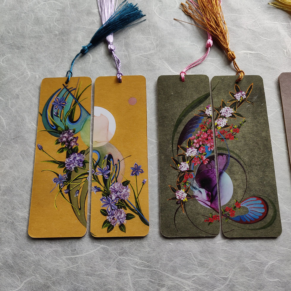 Thumbnail: Spring Blooms - Bookmarks