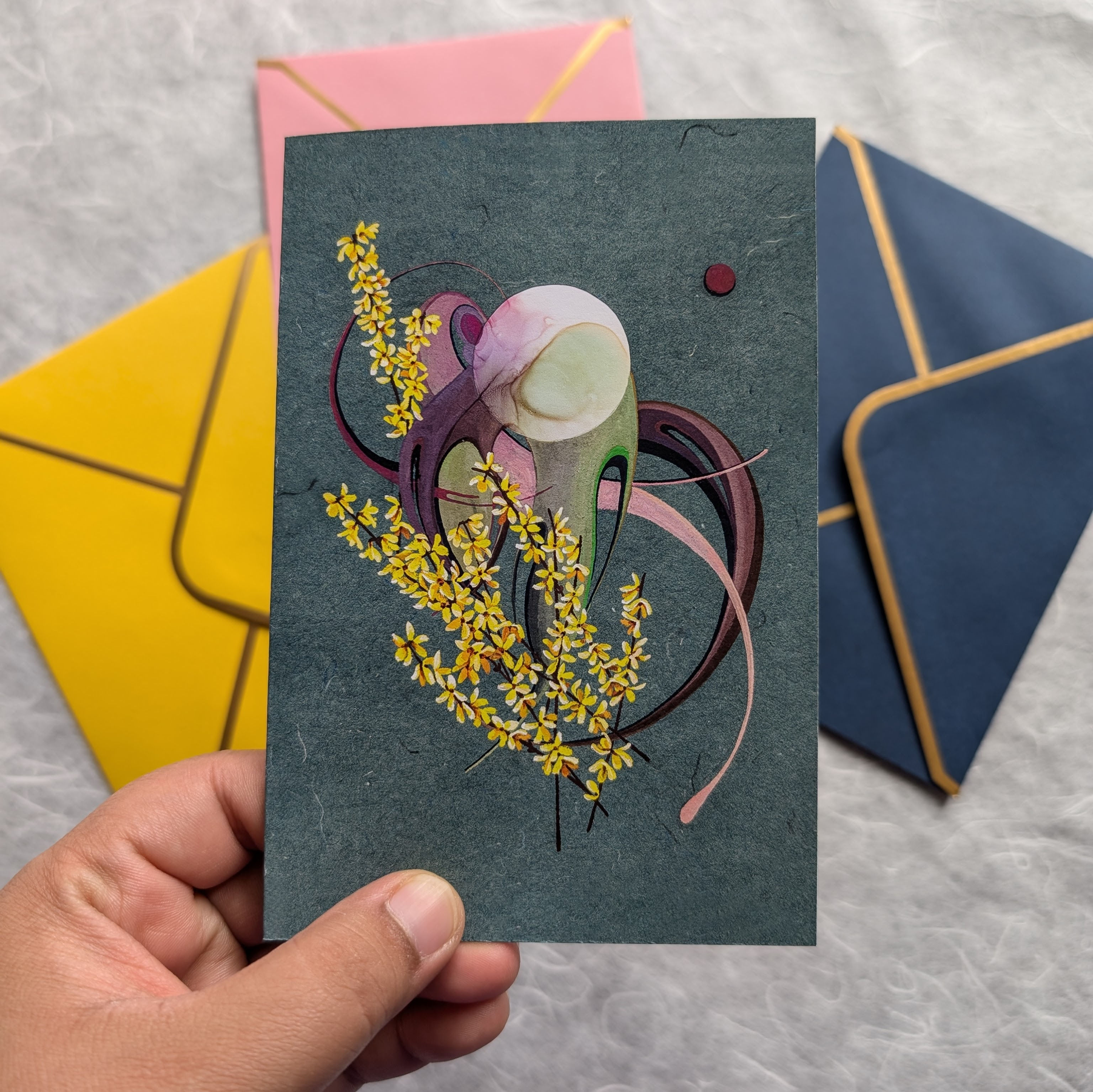 Anticipation of Spring Greeting Card