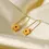 Thumbnail: My Flower Safety Pin (Earrings)
