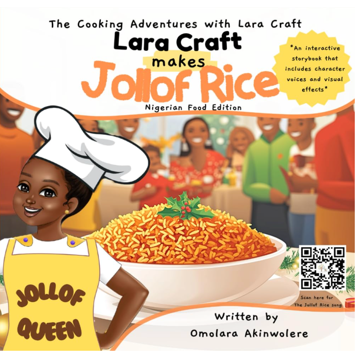 Lara Craft Makes Jollof Rice