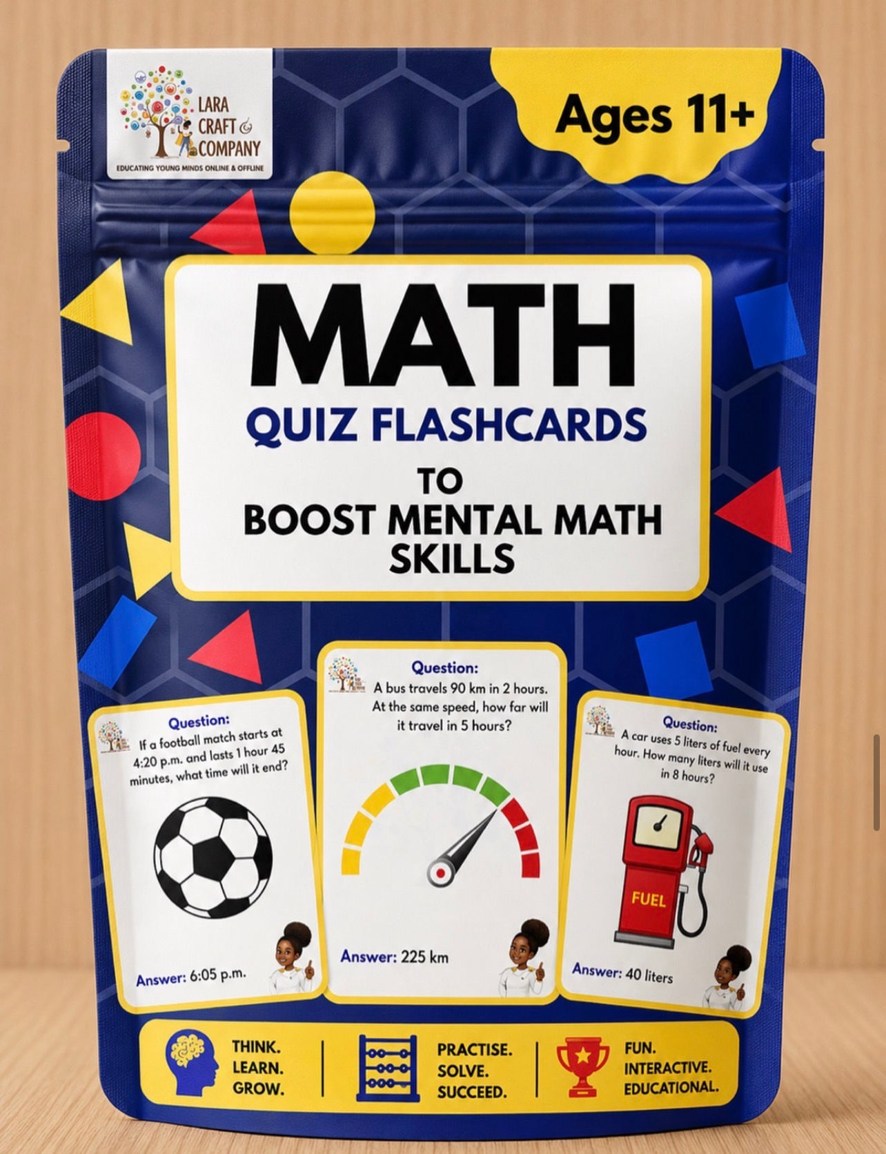 Math Quiz Flashcards