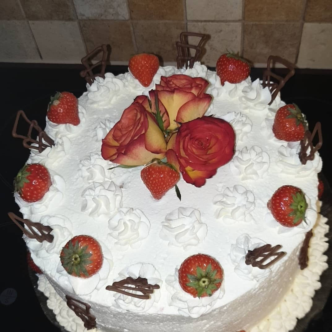 Bløtekake 28cm, 4 lag