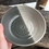 Thumbnail: Grey and white serving bowl