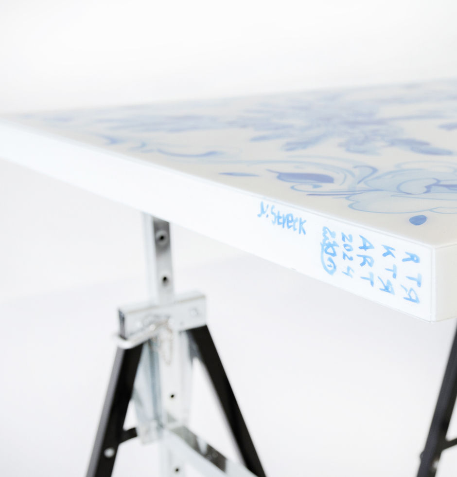 Gschel Epoxy Tisch, Kante