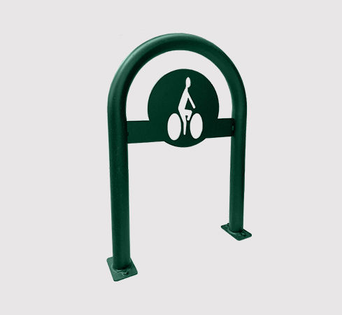 Miniature : Borne à vélo ROUBAIX - Avec logo suivant votre demande