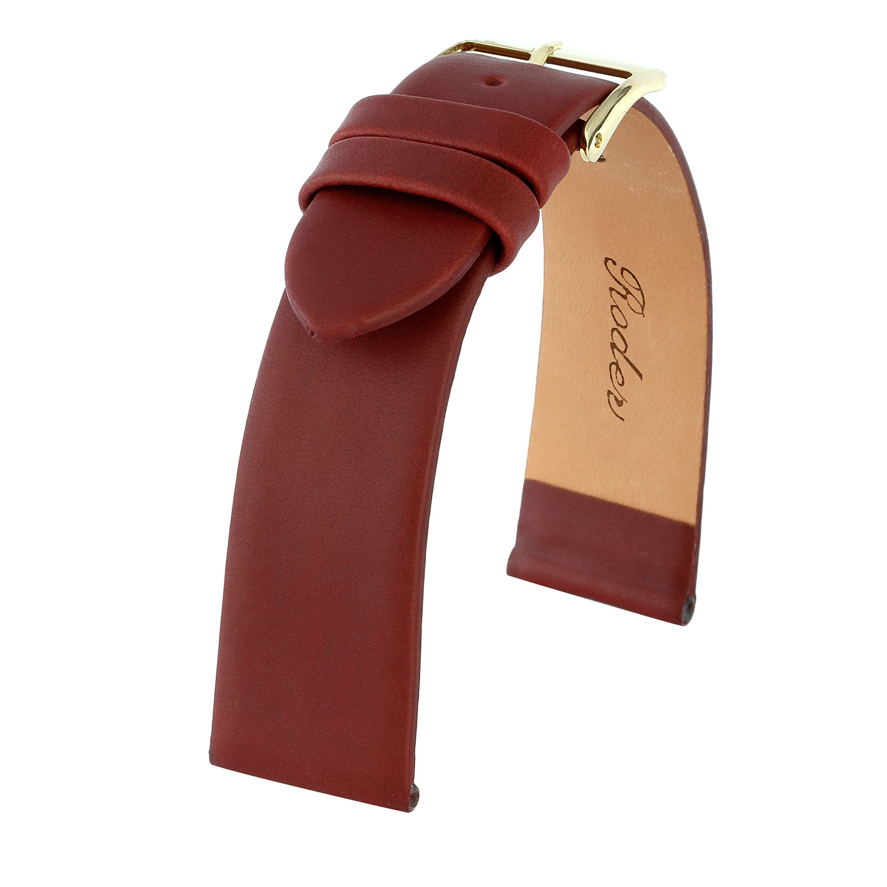 R4146 RODER DERİ KAYIŞ - BORDO