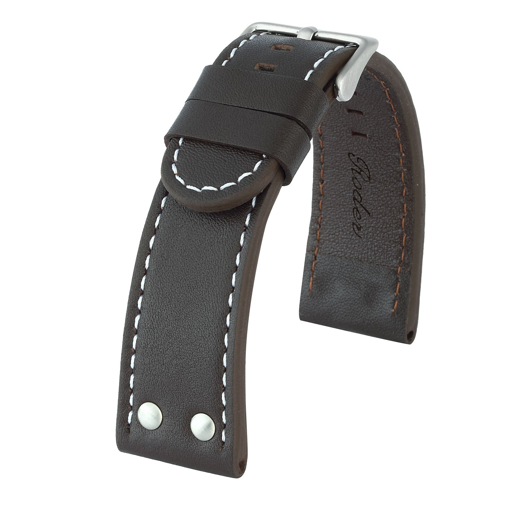R4133W Roder Leather Strap- DB-W