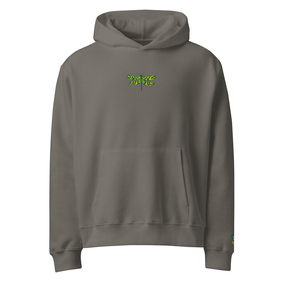 Thumbnail: Oversized heavyweight DRAGONFLY hoodie